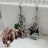 Mechanical Elements Pocket Watch Pendant Guitar Pick Watch Hanging Charm Jewelry Gift