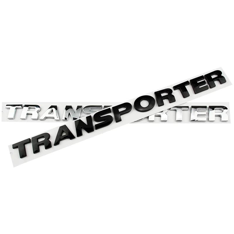 Car ABS Trunk Letters Words Logo Badge Emblem Decals Sticker For Volkswagen VW TRANSPORTER T4 T5 T6 T7 T8 Styling Accessories zf0