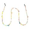 Цепочка для очков из смешанных цветных бусин Изысканный ремешок-шнурок для очков Ювелирный аксессуар