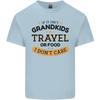 Grandma Grandad Funny Travel or Food Day Unisexs Light Cotton TShirt
