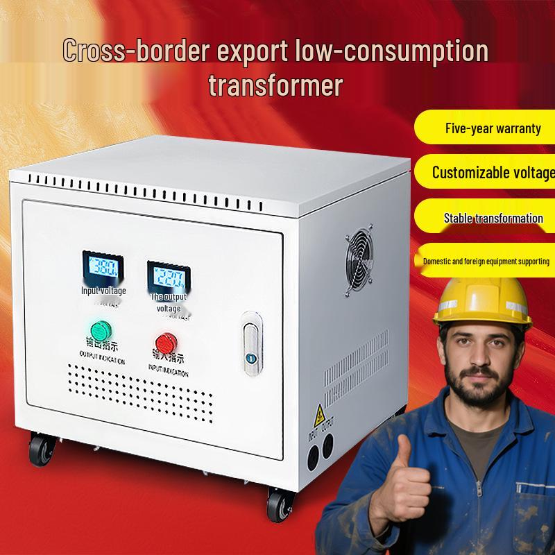 3-Phase Dry Type Isolation Transformer: 380V to 220V, 415V, 440V, 480V Step-Up/Step-Down.