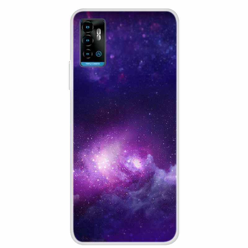 For ZTE Blade A71 Case Animals Bumper Silicone TPU Soft Cover Phone Case For ZTE Blade A71 A7030 Shockproof Cartoon Coque Funda