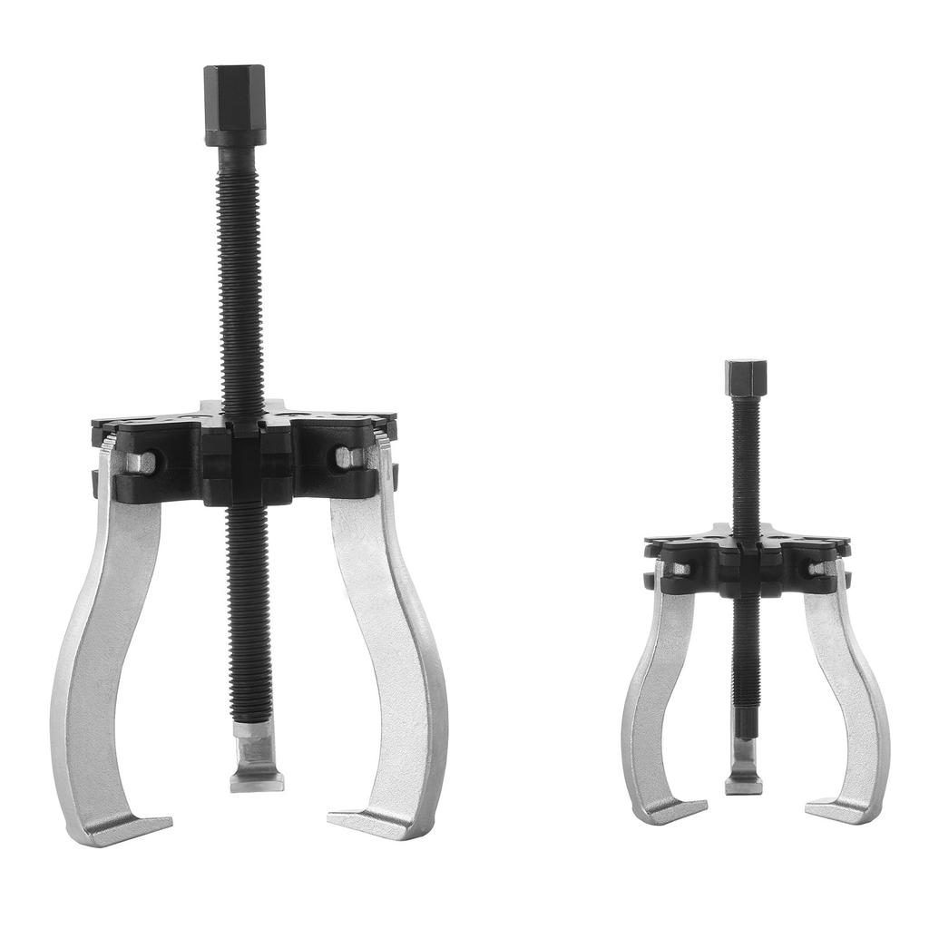 VEVOR Gear Puller Set, 7.6 cm and 17.8 cm Puller Kit, 3 Jaw Gear Bearing Flywheel Pulley Removal Tool, 2 or 3 Reversible Jaws Wheel Puller