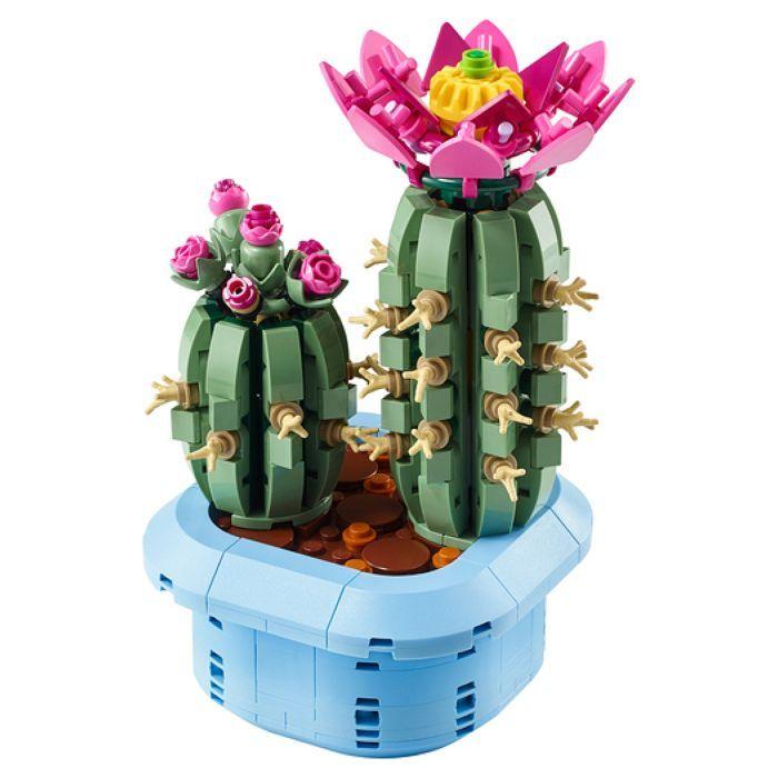 LEGO Botanicals 11509 Cactus Fleuri - Plante Artificielle des 9 ans - Décoration Chambre