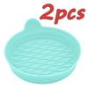 1/2 Car Coaster Non-Slip Silicone Mat For Car Water Cup Auto Interior Anti-Slip Cup Pad Drink Holder Mat Decoration Accessories