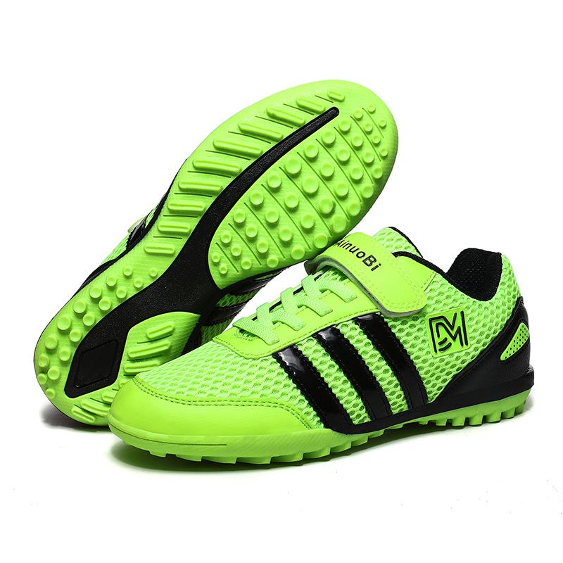 Atmungsaktive Fußballschuhe aus Mesh für Jungen (Alter 6–12) - Teenager TF Nieten-Wettbewerb