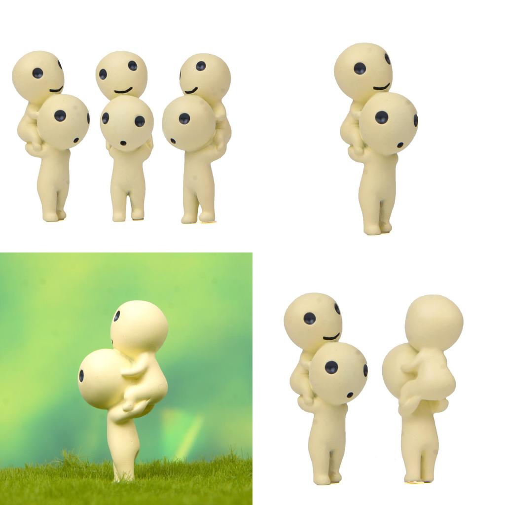 Креативные Желтые Эльфы Мини Полирезиновые Фигурки Кукла Для Домашнего Декора И Подарков