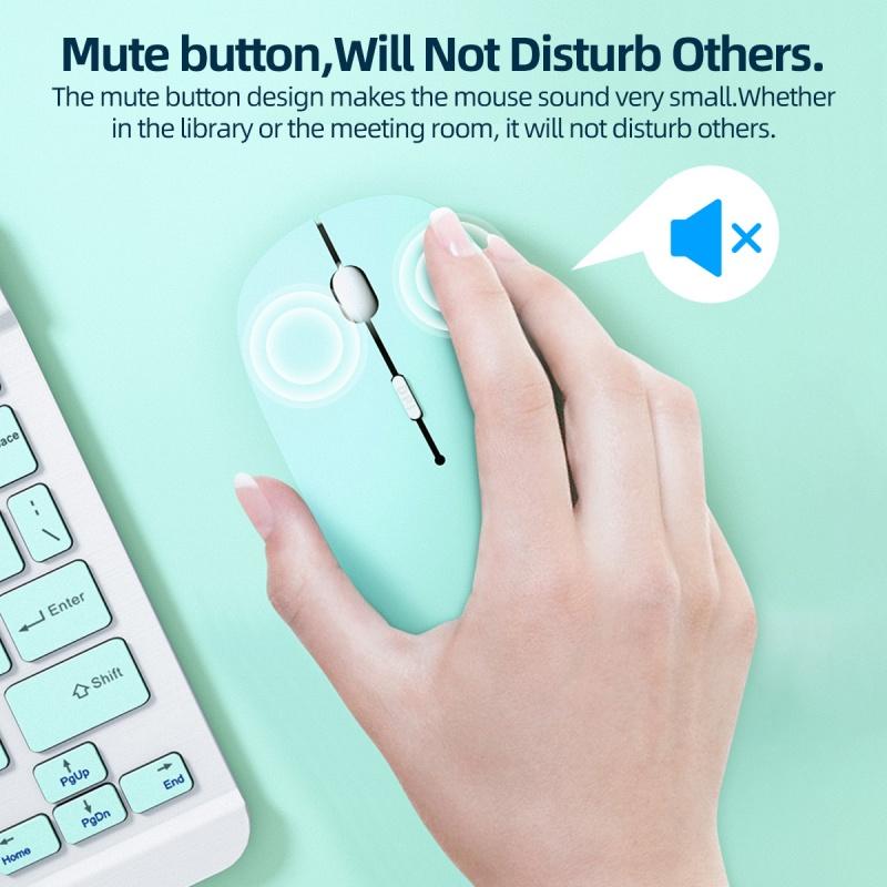 FONKEN Bluetooth-мышь для iPad, Samsung, Huawei, Lenovo, Android, Windows, планшета, беспроводная мышь для компьютера, Macbook