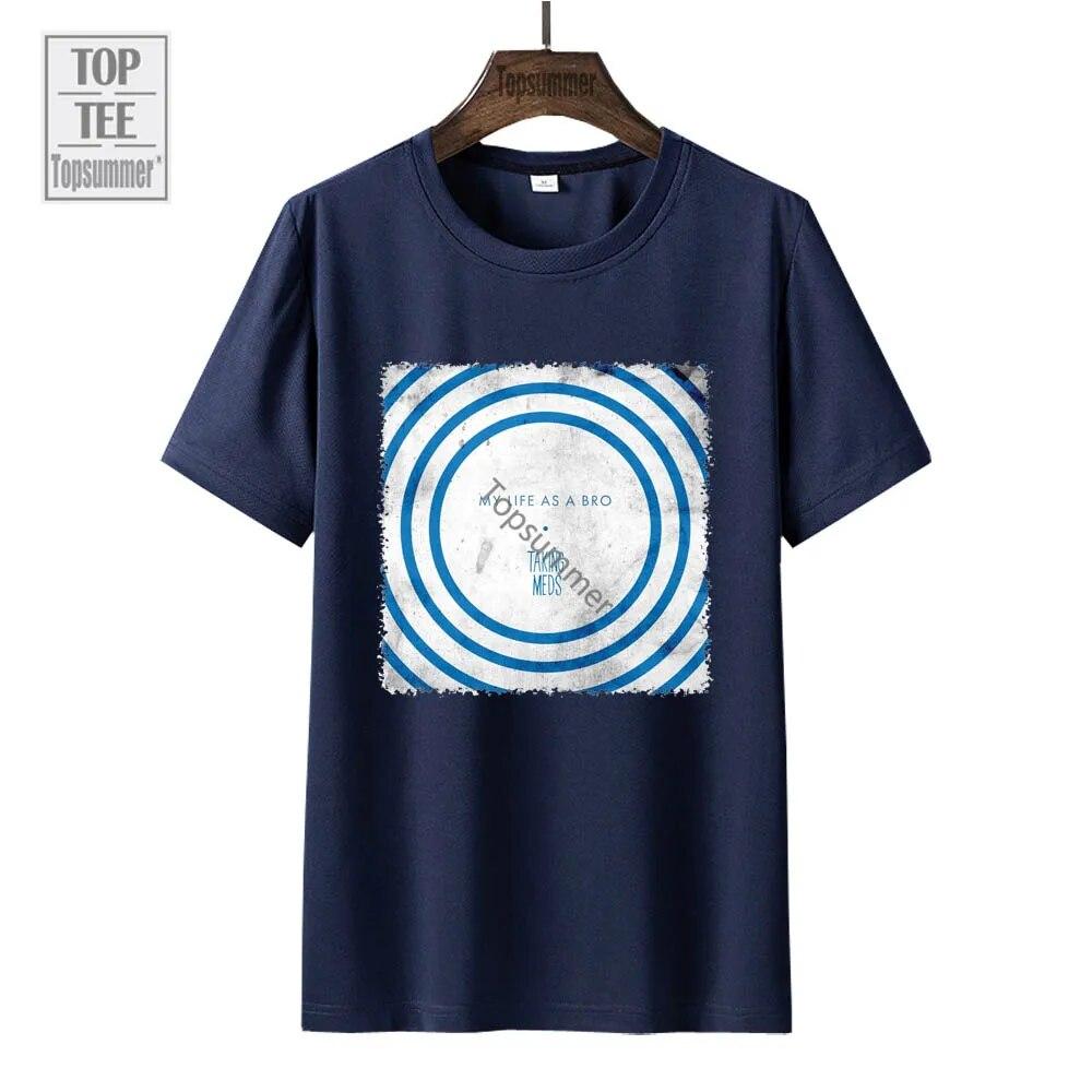 Футболка с альбомом My Life as a Bro, футболка с короткими рукавами в стиле хип-хоп и рок, футболка FeUnisex, черная одежда