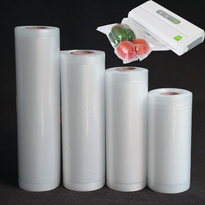 Вакуумные кухонные принадлежности Пакеты для хранения продуктов Высококачественные пищевые пакеты Сохраняют свежесть продуктов 1 рулон Популярные пакеты для хранения Герметичные пакеты Упаковка для продуктов
