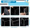 1Pcs Acrylic Model Car Display Case 1: 24 Scale Clear diecast Display Boxes with Black Base Model Car Storage Case