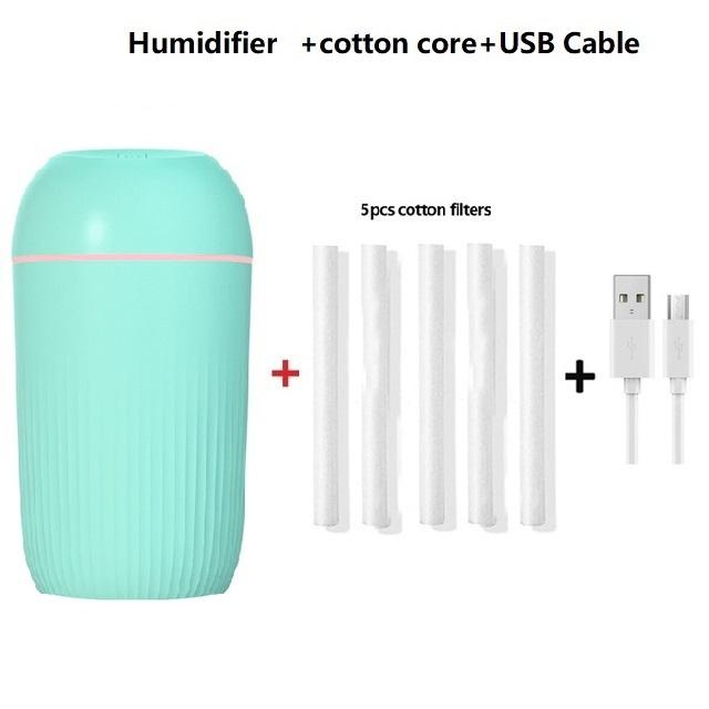 Увлажнитель воздуха Usb, бесшумный, нежный ночник, диффузор аромата, непрерывный/прерывистый спрей, может работать для домашнего автомобиля, ароматизатор