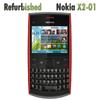 Восстановленный оригинальный мобильный телефон Nokia X2-01 с 1 SIM-картой