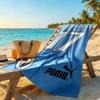 Haaland Customize Your Name Beach Towel Soft Durable Quick-Dry For Beach Bathroom Outdoor Swimming Pool Camping Picnic Yoga Diving Vacation Accessorie