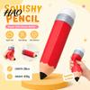 Pencil Squeeze Toys for Stress Giant Toy, Slow Rebound TPR Sensory Fidget Toy Interactive Play Kids Adults, Soft Pinchable Toys, Fun Desk Decoration