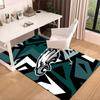 Коврик Philadelphia Eagles для офиса, Коврик под кресло, Декоративный ковер, Коврик для гостиной, Большой размер, Подарки для фанатов, Рождественские подарки