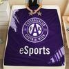 FK Austria Wien Print FlAannel Blanket, High quality Comfortable for All Seasons, Home Decor, Warmth and Comfort