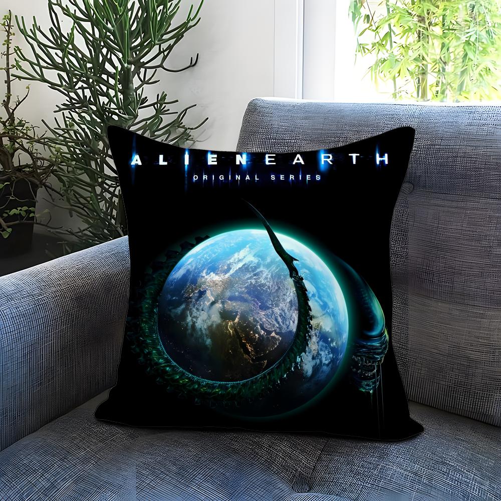Popular Aalien Earthed Cushion Cover Comfortable Reversible Pillow Cover Ideal for Car Sofa Bedroom Beyond