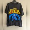 Унисекс Подарочная Футболка The Tick Black Все Размеры от S до 5XL 8D744 Унисекс Футболка