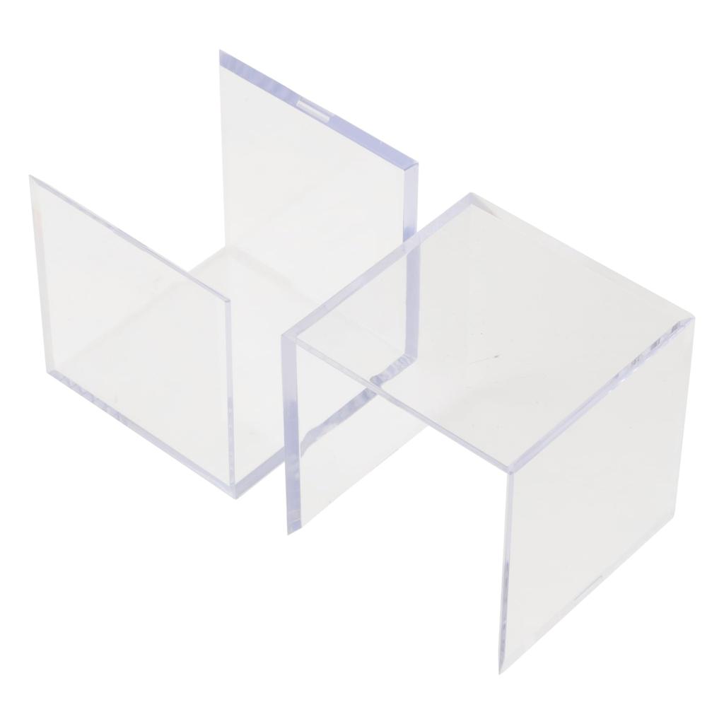 Minoru Cube Made In Japan Display Case Collection Case Figure Case Display Case Transparent Case Size X 12 (S Pieces, Clear)