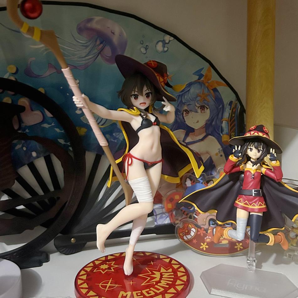 New God's Blessing on This Wonderful World 18cm Megumin Action Figure Cute Figurine For Girls Birthday Gift