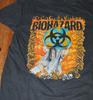 Biohazard Stomping the world tour Унисекс Хлопковая Футболка GE519 Унисекс Футболка