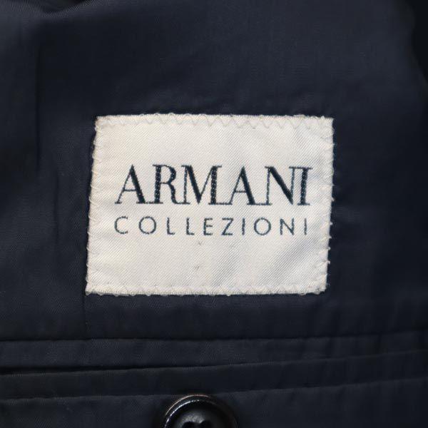 Armani Collezioni Suit Setup Dark Blue Tailored Jacket Men's Used