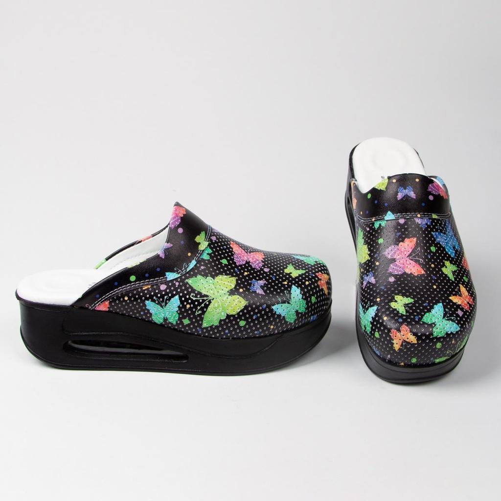 Ортопедические женские медицинские сабо — противоскользящие, удобные