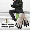 Зимние перчатки ветрозащитные термоперчатки с сенсорным экраном для мужчин и женщин для холодной погоды на открытом воздухе спортивные аксессуары для велоспорта катания на лыжах пешего туризма