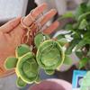 Plush Turtle Plush Keychains PP cotton Turtle Plush Keyring Turtle Plush Pendant  Accessories