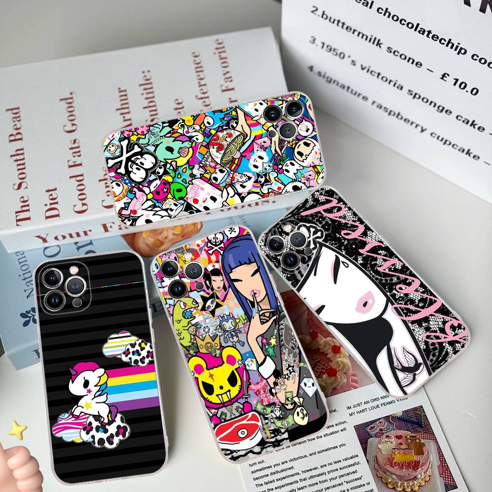 Япония Tokidoki Для IPhone 17 16 16e 15 14 13 12 11 Pro Max Mini Plus Чехол для телефона