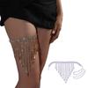 Summer Exaggeration Leg Chain Women Gothic Thigh Chain Cute Nightclub Jewelry Halloween Cosplay Beach Party Jewelry