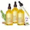 Plant Extract Hair Growth Oil for Dry Damaged Hair and Growth, 60ml 3pcs