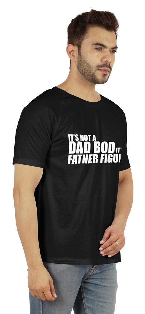 Inkmeso Graphic   It  S Not A Dad Bod It  S A Father Figure   Tshirt For Daddy Raglan Sleeves Jersey
