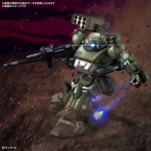 BANDAI SPIRITS HG Armored Trooper Votoms Scope Dog Turbo Custom Color-coded Plastic Model