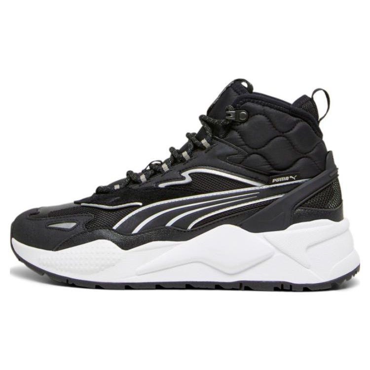 Puma Rs-X Cushioning High-Top Lifestyle Sneakers Unisex Sneakers Black White 392718-05