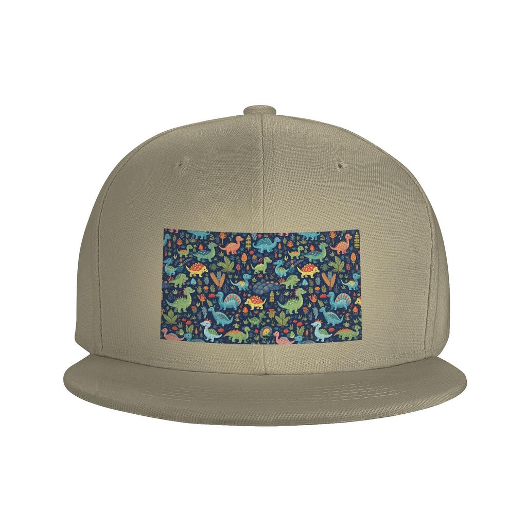 Мультяшные милые динозавры Бейсболки Snapback Модные бейсболки Дышащие Повседневные Кепки для улицы для унисекс Женщин