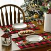 Christmas Placemats Cartoon Party Insulation Dining Table Christmas Atmosphere Placemats