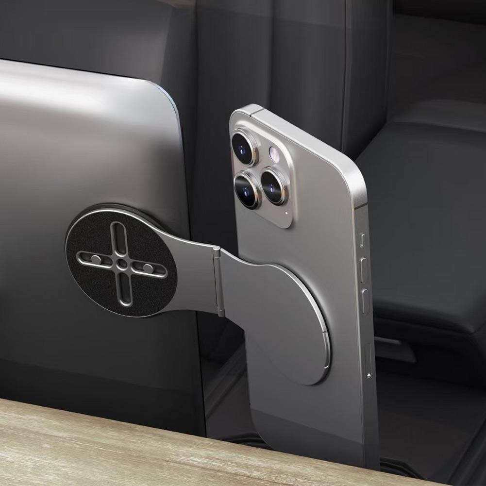 1 шт. Регулируемый магнитный держатель для телефона: Складной кронштейн для ноутбука и монитора с магнитным расширяемым держателем для телефона