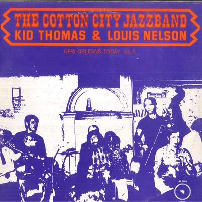 Виниловая пластинка COTTON CITY JAZZBAND LOUIS NELSON New Orleans Today Том 6 7010 ALPHA 1973 Бельгия Джаз Б/у