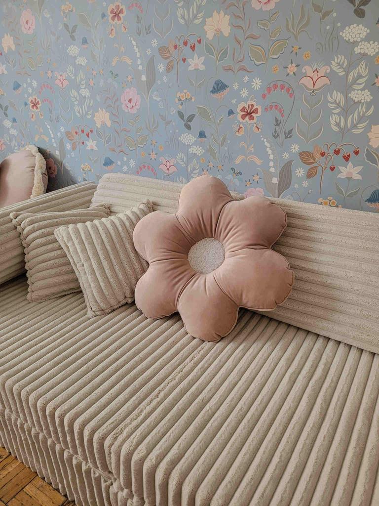 Small cushion for the Waffle Sofa, Beige