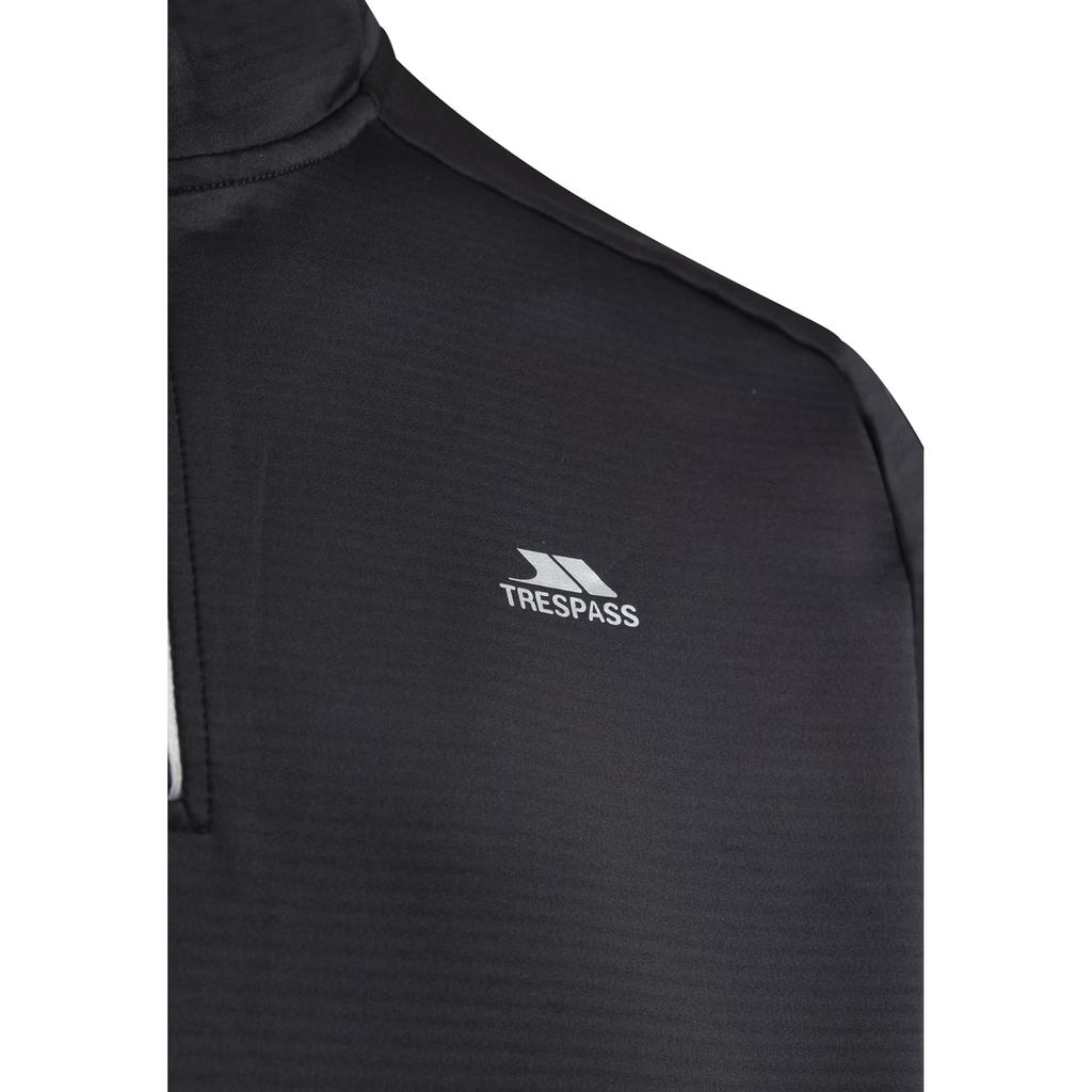 Mens Jay Quarter Zip Long-Sleeved Top