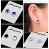 Magnet Color Drill Without Ear Hole Earring Magnet Suction Boys and Girls False Ear Nails