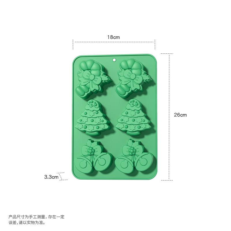 Рождественский пряничный человечек конфетная форма силиконовая форма для печенья шоколадная выпечка торт форма своими руками рождественская атмосфера ароматизированная свеча