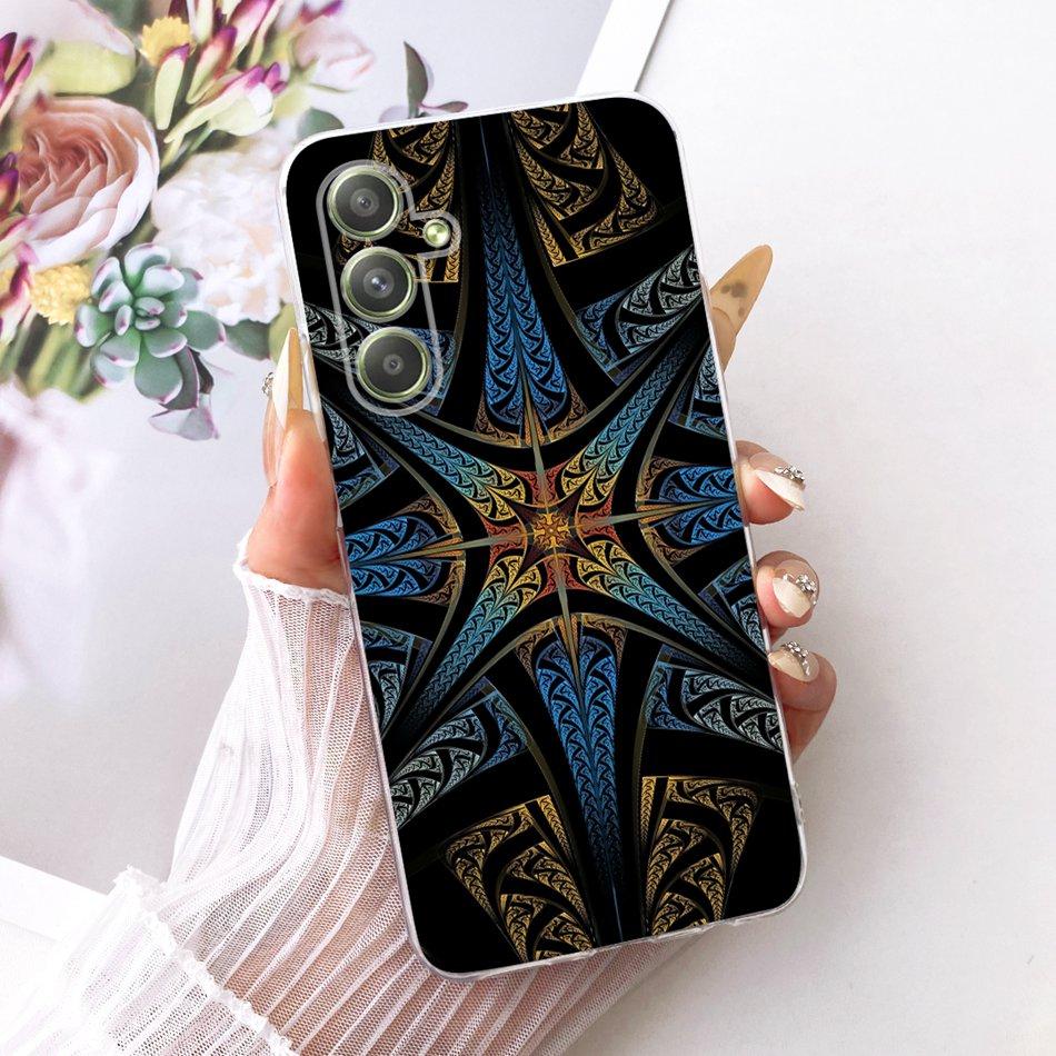 Для Samsung Galaxy A54 Чехол для телефона с рисунком Крутой Дракон Тигр Для Samsung A54 5G SM-A546B Мягкие Силиконовые TPU Чехлы