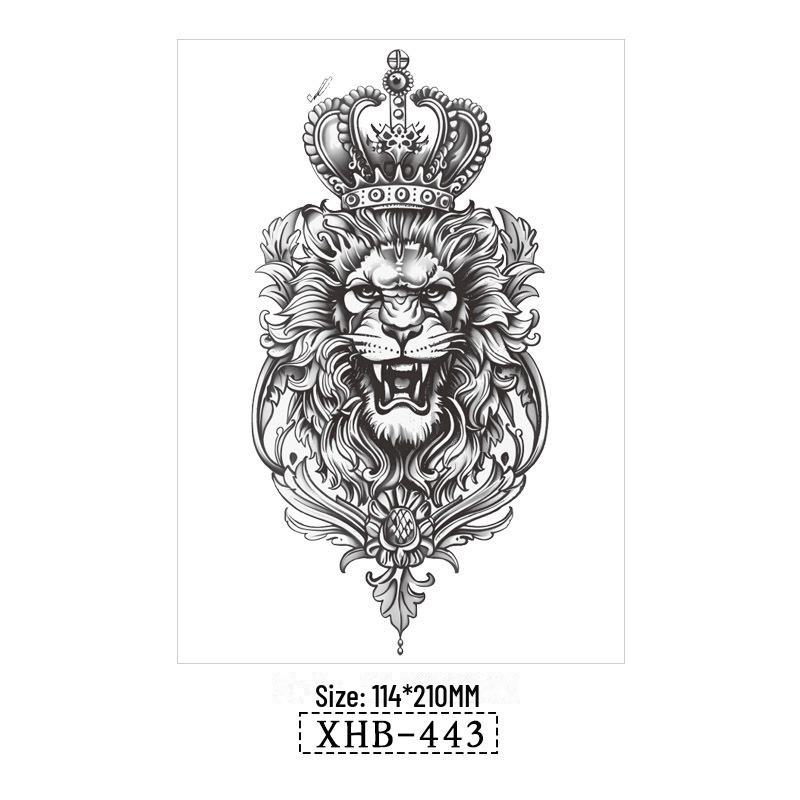 3D реалистичные временные татуировки-наклейки с изображением бабочек, тигров и змей