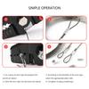 Fishing Crimping Tool Fishing Wire Line Crimping Rigging Kit Fishing Pliers Wire Rope Leader Crimp Tool Fishing Crimp