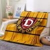 1PC Dynamo Dresden Patterned Flannel Blanket Suitable For All Seasons for Home Decor Warmth and Comfort Gifts Holiday Present