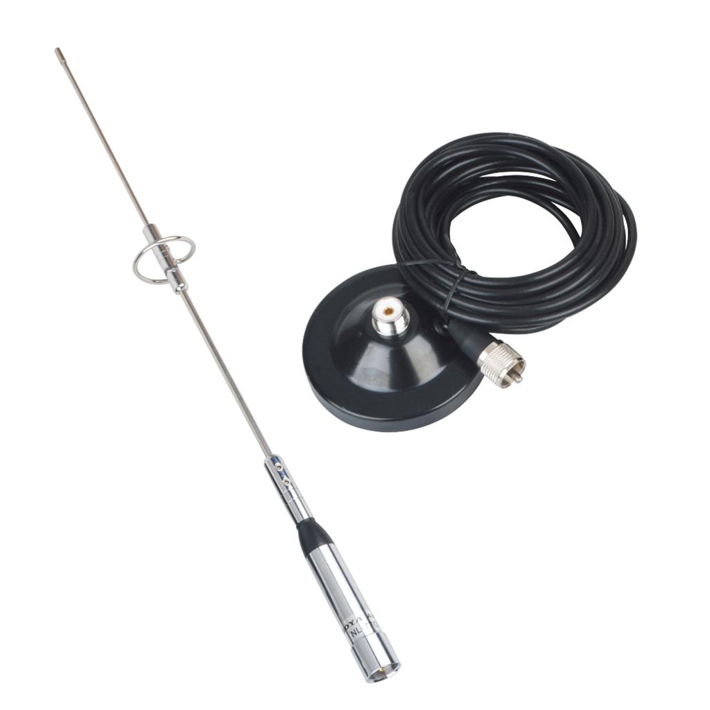 Двухдиапазонная антенна NL-770S UHF/VHF 144/430 МГц 2,15/3,0 дБи с высоким коэффициентом усиления для любительской автомобильной радиостанции, мобильная SL16/UHF-J/тип M