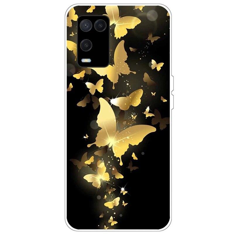 Чехол для OPPO A54, задняя крышка для телефона OPPO A54, 5G, 4G, чехол CPH2239 CPH2195 OPPOA54 A 54, силиконовый мягкий бампер, черный чехол из ТПУ